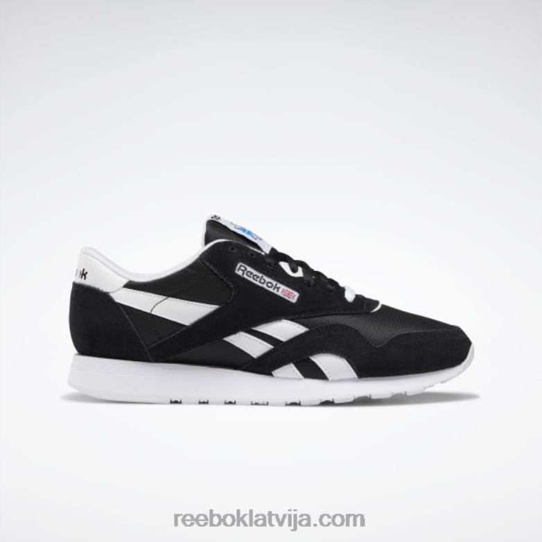 klasiski neilona vīriešu apavi0T4641179 Reebok melns balts
