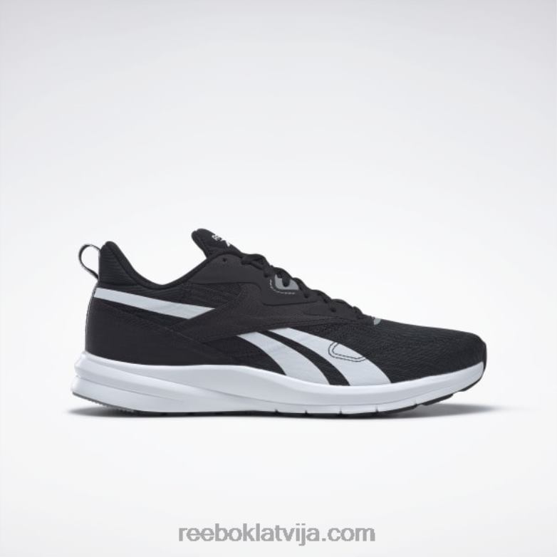 runner 4 4e vīriešu skriešanas apavi0T4641123 Reebok kodols melns/tīri pelēks 5/ftwr balts
