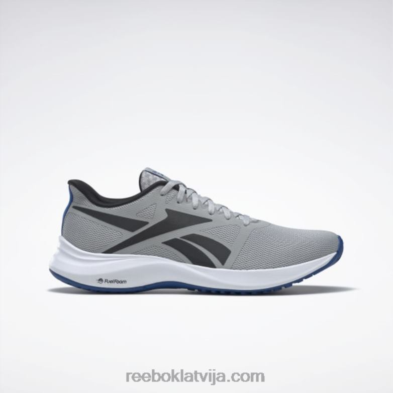 skrējējs 5 vīriešu skriešanas apavi0T4641055 Reebok tīri pelēks 3/core melns/vektorzils