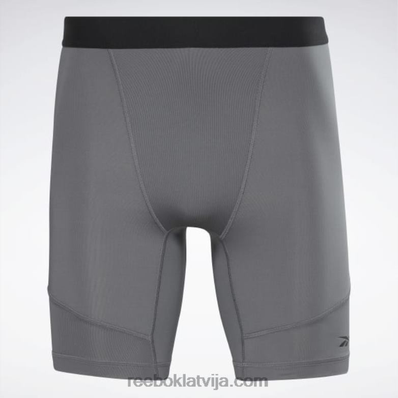 kompresijas biksītes vīriešiem 0T4641365 Reebok auksti pelēks 6