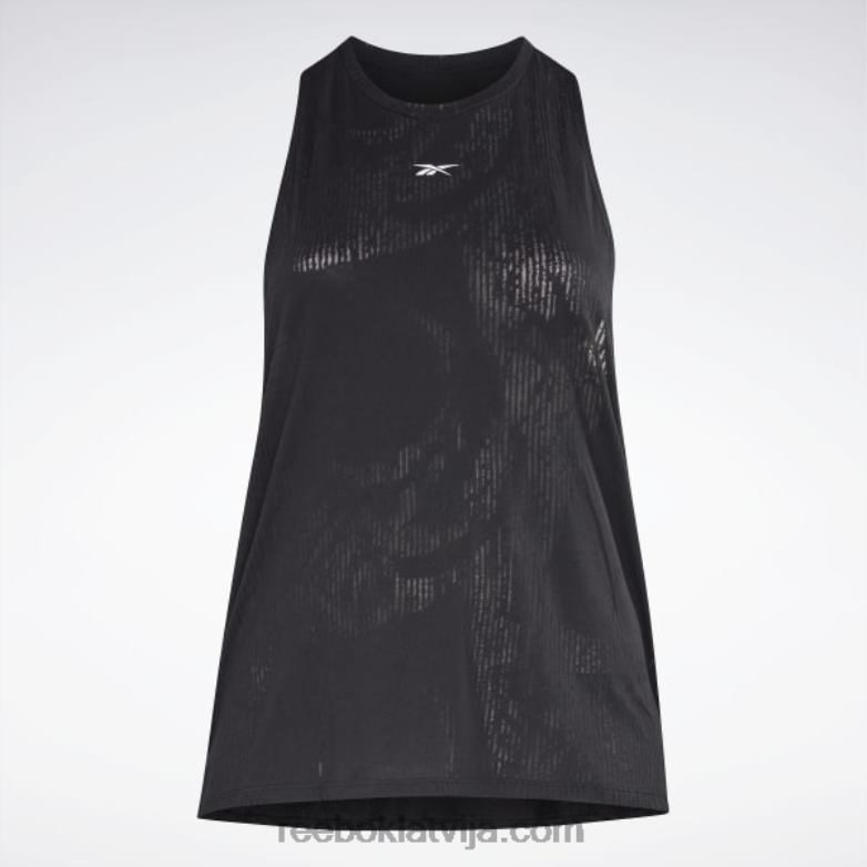 izdegšanas tvertnes augšdaļa (plus izmēra) sievietes 0T464829 Reebok melns