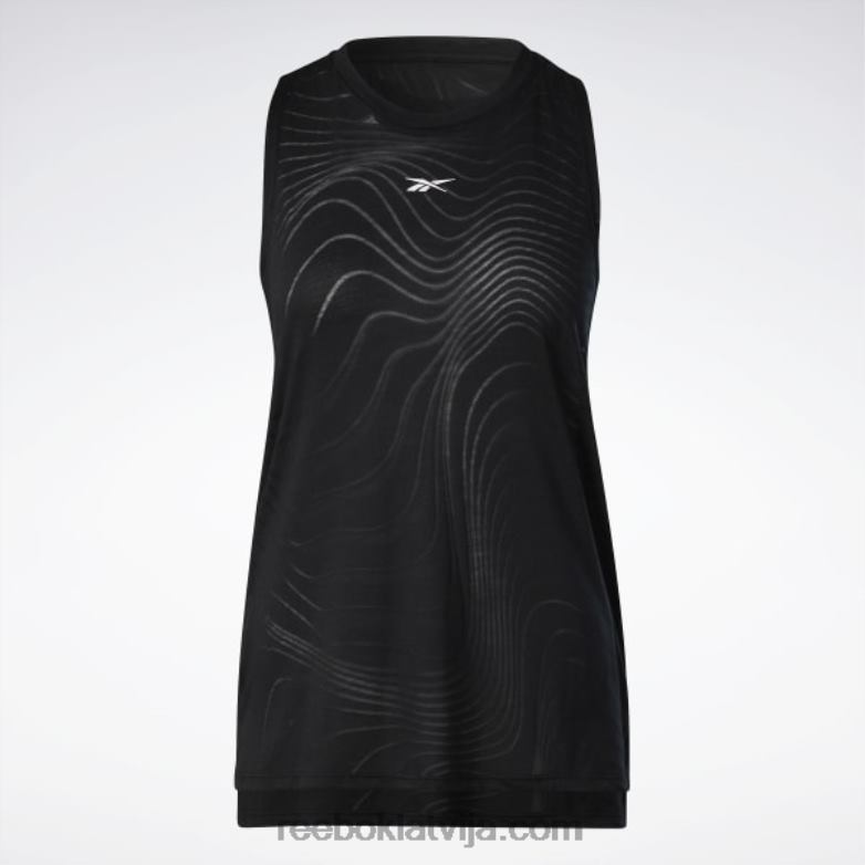 izdegšanas tvertnes augšdaļa sievietes 0T464987 Reebok melns