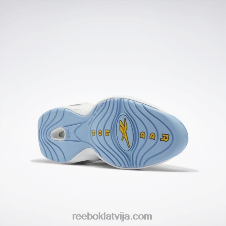 jautājums vidus basketbola apavi vīriešiem 0T4641028 Reebok ftwr balts/šķidri zils/toksiski dzeltens