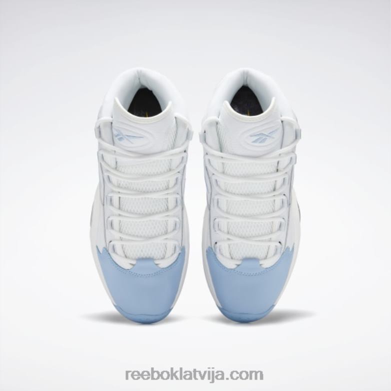 jautājums vidus basketbola apavi vīriešiem 0T4641028 Reebok ftwr balts/šķidri zils/toksiski dzeltens