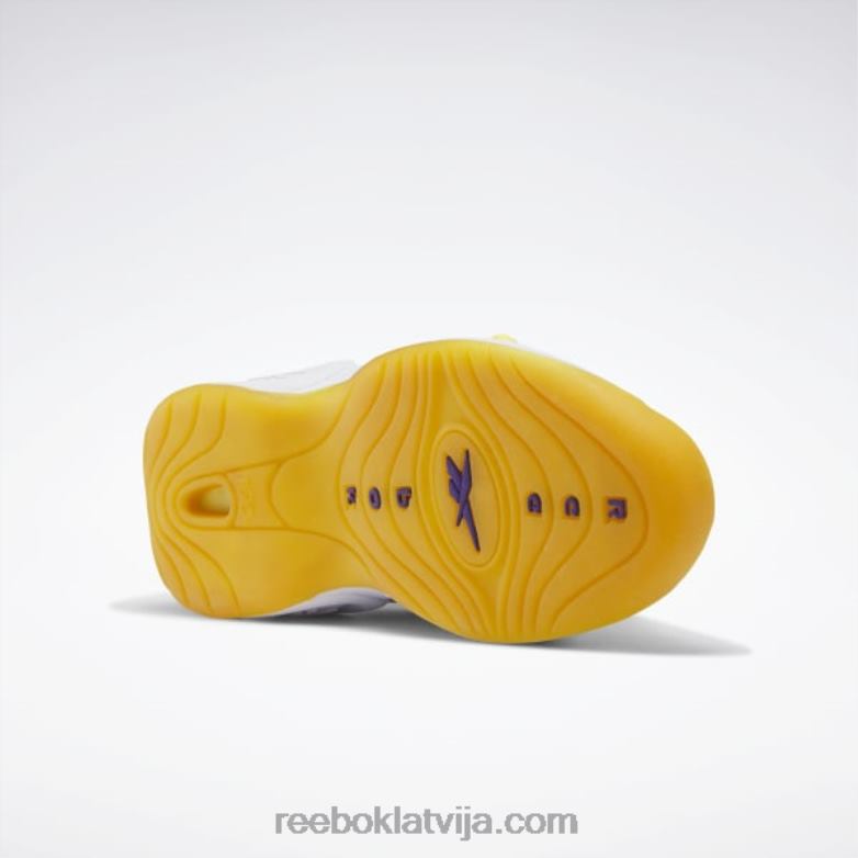 jautājums vidus kurpes - pirmsskola bērni 0T4641375 Reebok ftwr balts/dzeltens pavediens/ultra violets