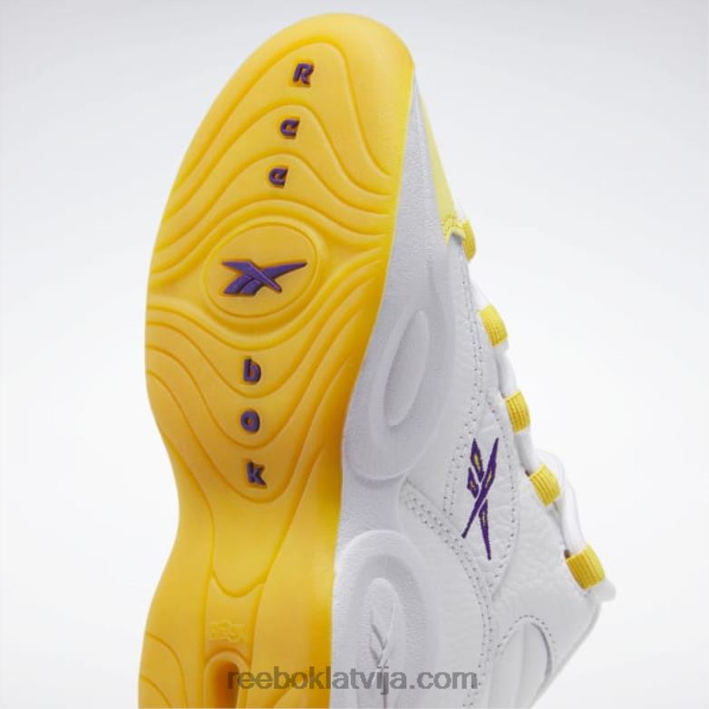 jautājums vidus kurpes - pirmsskola bērni 0T4641375 Reebok ftwr balts/dzeltens pavediens/ultra violets