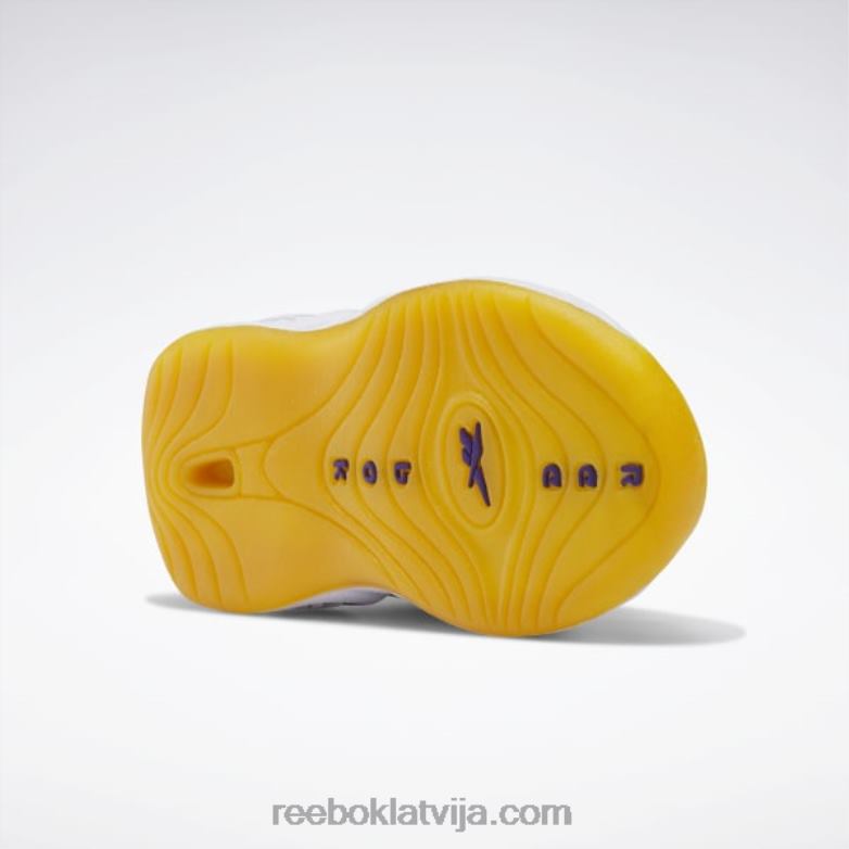 jautājums vidus kurpes - toddler bērni 0T4641373 Reebok ftwr balts/dzeltens pavediens/ultra violets