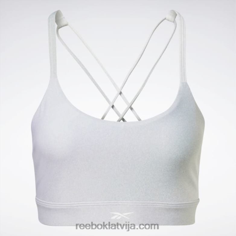 jogas siksnas sporta krūšturis sievietes 0T464726 Reebok violeta oāze