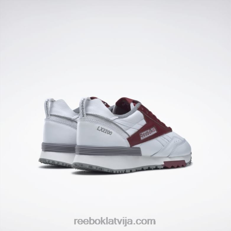kalnu izpētes lx2200 apavi0T464131 Reebok ftwr balts/klasisks bordo/tīri pelēks 5