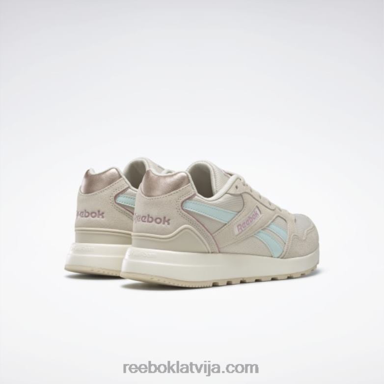 karaliskā tehnika t ce sieviešu apavi0T464178 Reebok krīts/migla/rozā zelts