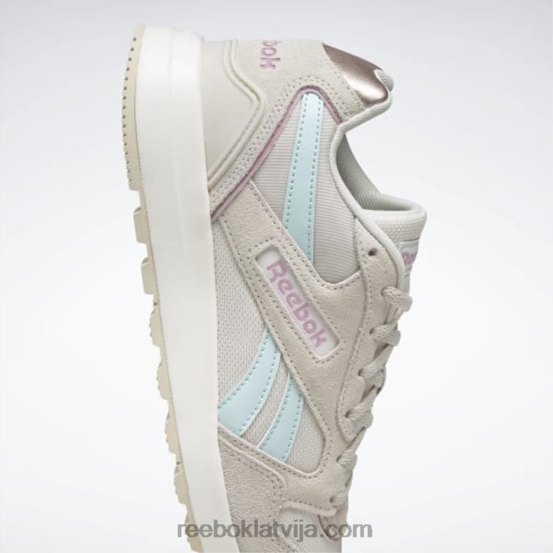 karaliskā tehnika t ce sieviešu apavi0T464178 Reebok krīts/migla/rozā zelts