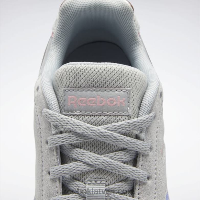 karaliskā tehnika t ce sieviešu apavi0T464266 Reebok tīri pelēks 3/ceriņu mirdzums/rozā zelts