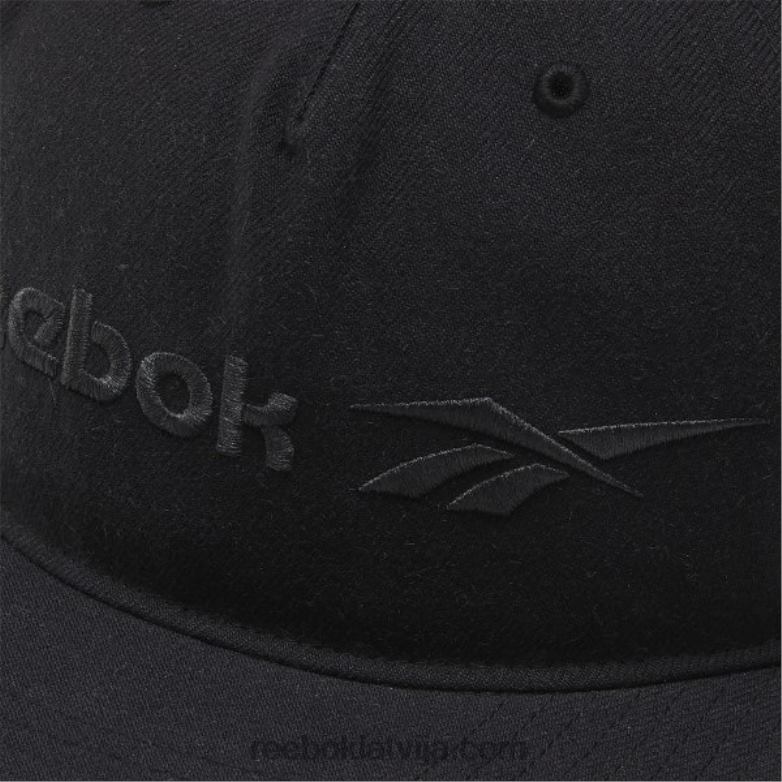 klasika vector plakana pīķa cepure0T4641007 Reebok melns