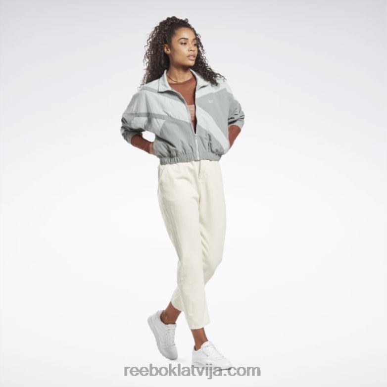 klasikas franšīzes jaka sievietes 0T464280 Reebok harmonija zaļa