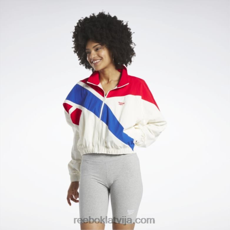 klasikas franšīzes jaka sievietes 0T464318 Reebok klasisks balts