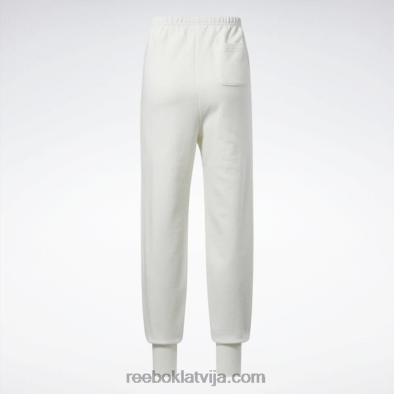 klasiskas franču frotē bikses (plus izmērs) sievietes 0T464796 Reebok krīts