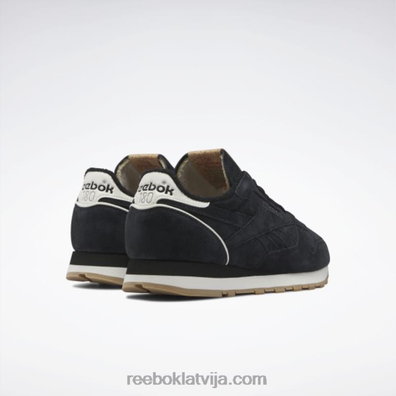 klasiskas ādas 1983 vintage kurpes0T464333 Reebok serde black/glen green/reebok gumijas gumija-04