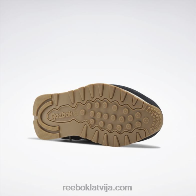 klasiskas ādas 1983 vintage kurpes0T464333 Reebok serde black/glen green/reebok gumijas gumija-04