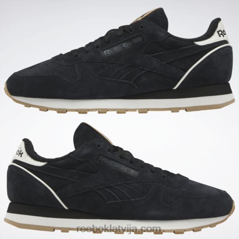 klasiskas ādas 1983 vintage kurpes0T464333 Reebok serde black/glen green/reebok gumijas gumija-04