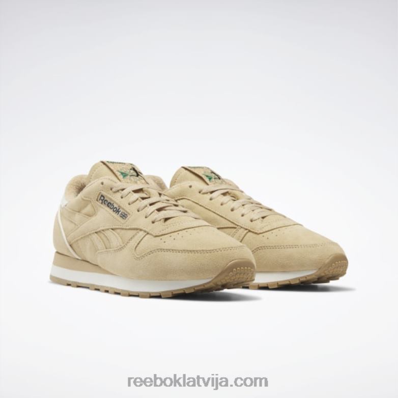 klasiskas ādas 1983 vintage kurpes0T464349 Reebok sahara/glen green/reebok gumijas gumija-04
