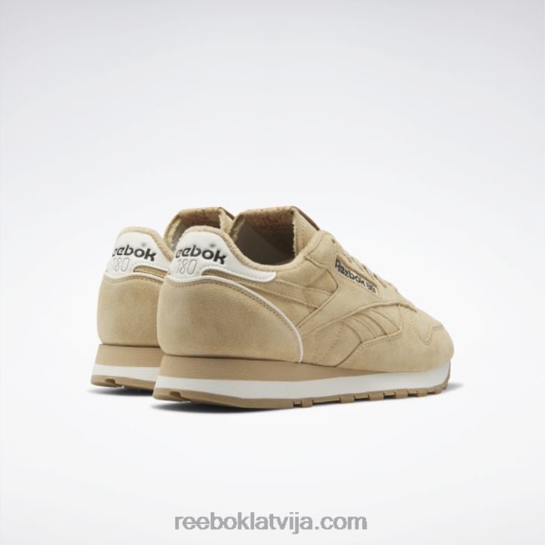 klasiskas ādas 1983 vintage kurpes0T464349 Reebok sahara/glen green/reebok gumijas gumija-04