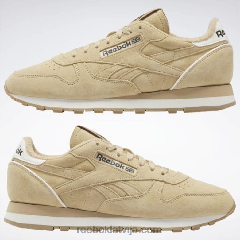 klasiskas ādas 1983 vintage kurpes0T464349 Reebok sahara/glen green/reebok gumijas gumija-04