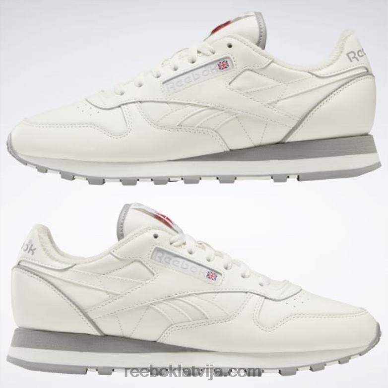 klasiskas ādas 1983 vintage kurpes0T464767 Reebok krīts/vektorsarkans