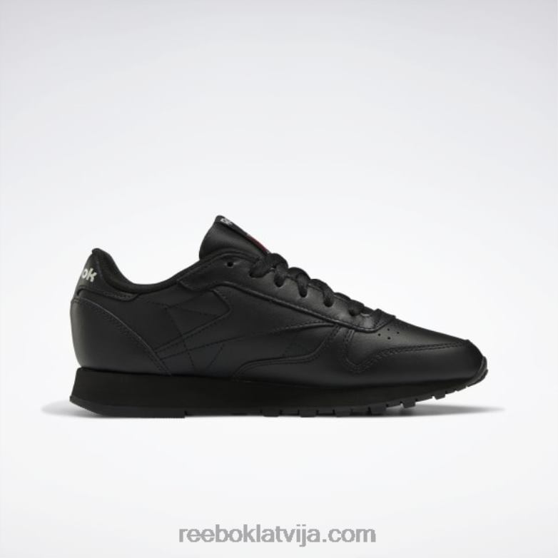 klasiskas ādas kurpes sievietes 0T464103 Reebok kodols melns/tīri pelēks 5