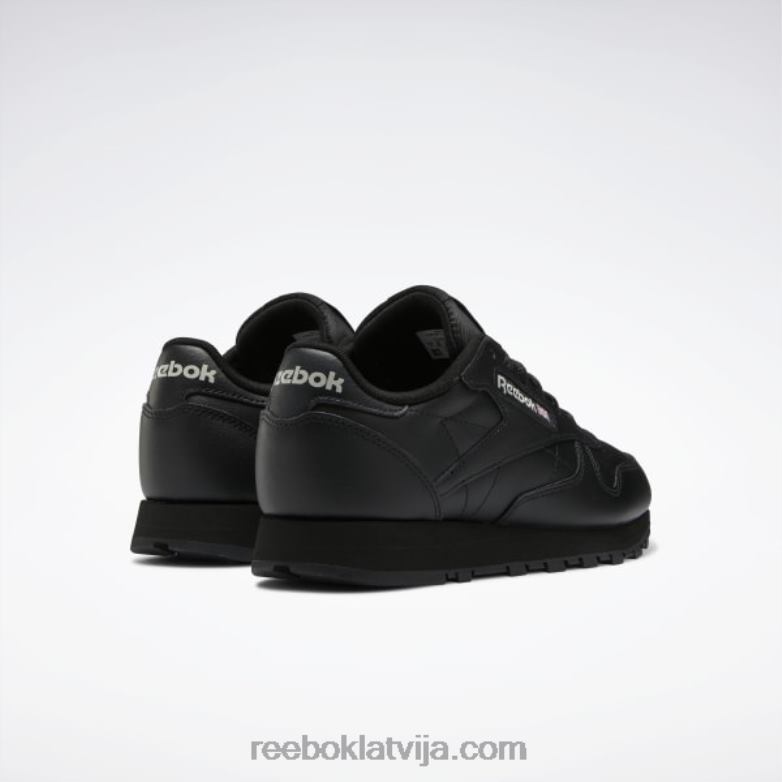klasiskas ādas kurpes sievietes 0T464103 Reebok kodols melns/tīri pelēks 5