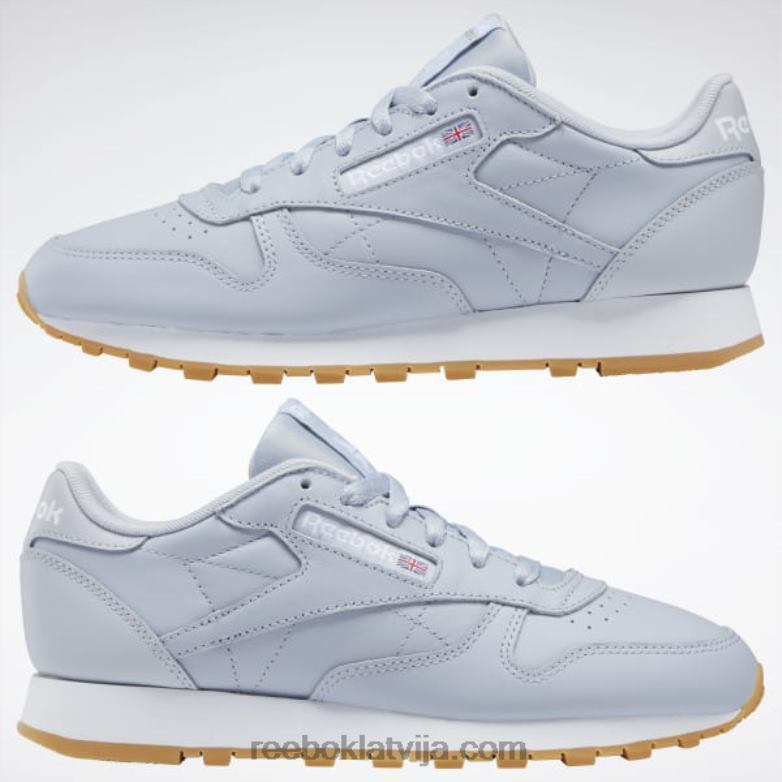 klasiskas ādas kurpes sievietes 0T464208 Reebok auksti pelēks 2/ftwr balts