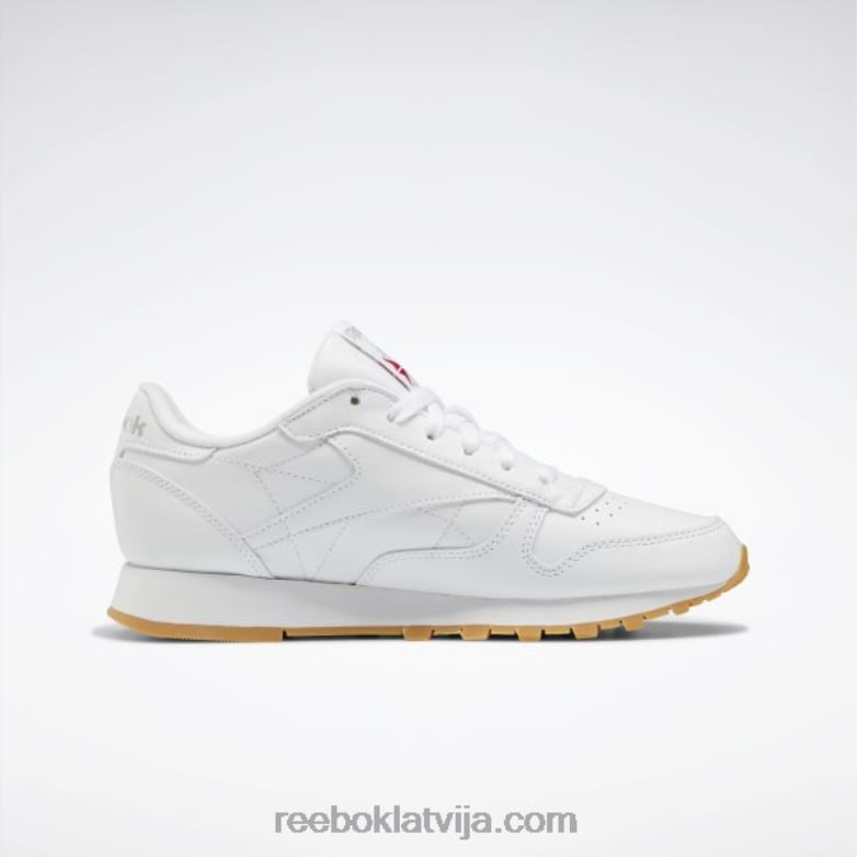 klasiskas ādas kurpes sievietes 0T46455 Reebok ftwr balta/tīri pelēka 3/reebok gumijas gumija-03