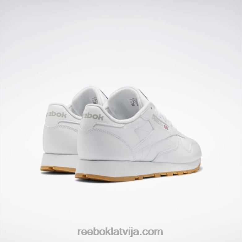 klasiskas ādas kurpes sievietes 0T46455 Reebok ftwr balta/tīri pelēka 3/reebok gumijas gumija-03