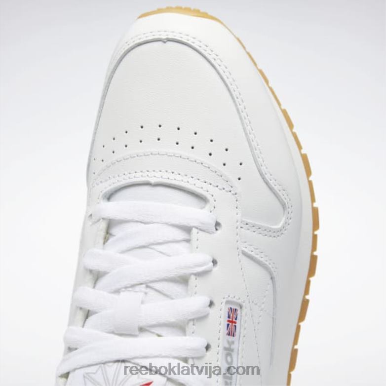 klasiskas ādas kurpes sievietes 0T46455 Reebok ftwr balta/tīri pelēka 3/reebok gumijas gumija-03