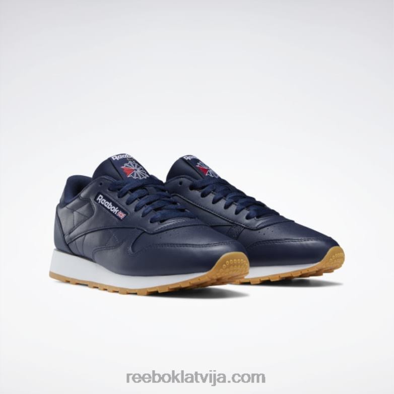 klasiskas ādas kurpes0T464105 Reebok vektors navy/ftwr white/reebok gumijas gumija-03