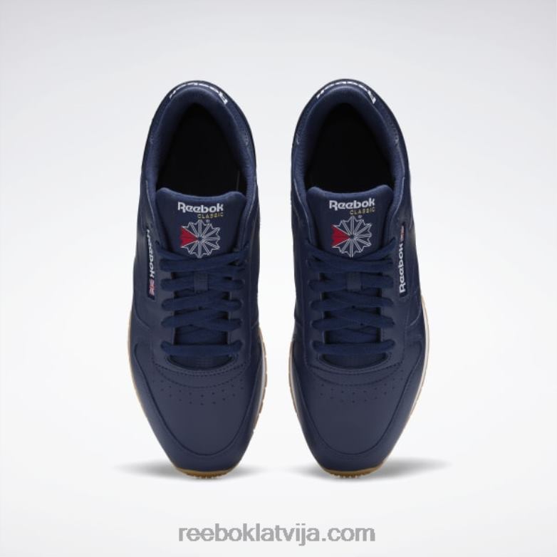 klasiskas ādas kurpes0T464105 Reebok vektors navy/ftwr white/reebok gumijas gumija-03