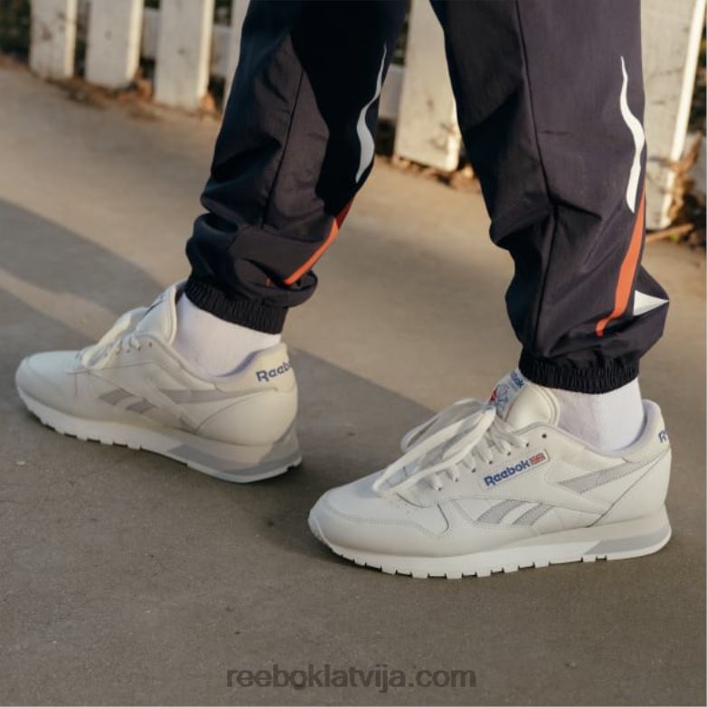 klasiskas ādas kurpes0T464125 Reebok krīts/lgh ciets pelēks/alabastrs