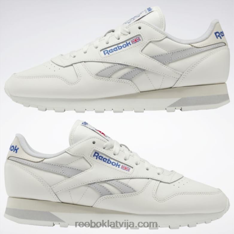 klasiskas ādas kurpes0T464125 Reebok krīts/lgh ciets pelēks/alabastrs