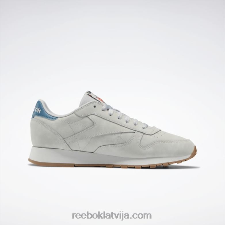 klasiskas ādas kurpes0T464135 Reebok tīri pelēks 2/tīri pelēks 1/tēraudzils s23-r