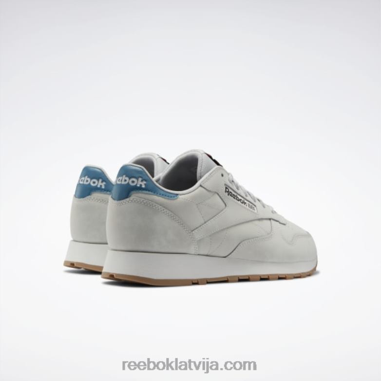 klasiskas ādas kurpes0T464135 Reebok tīri pelēks 2/tīri pelēks 1/tēraudzils s23-r