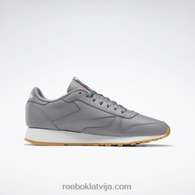 klasiskas ādas kurpes0T464148 Reebok tīri pelēka 5/ftwr balta/reebok gumijas gumija-03