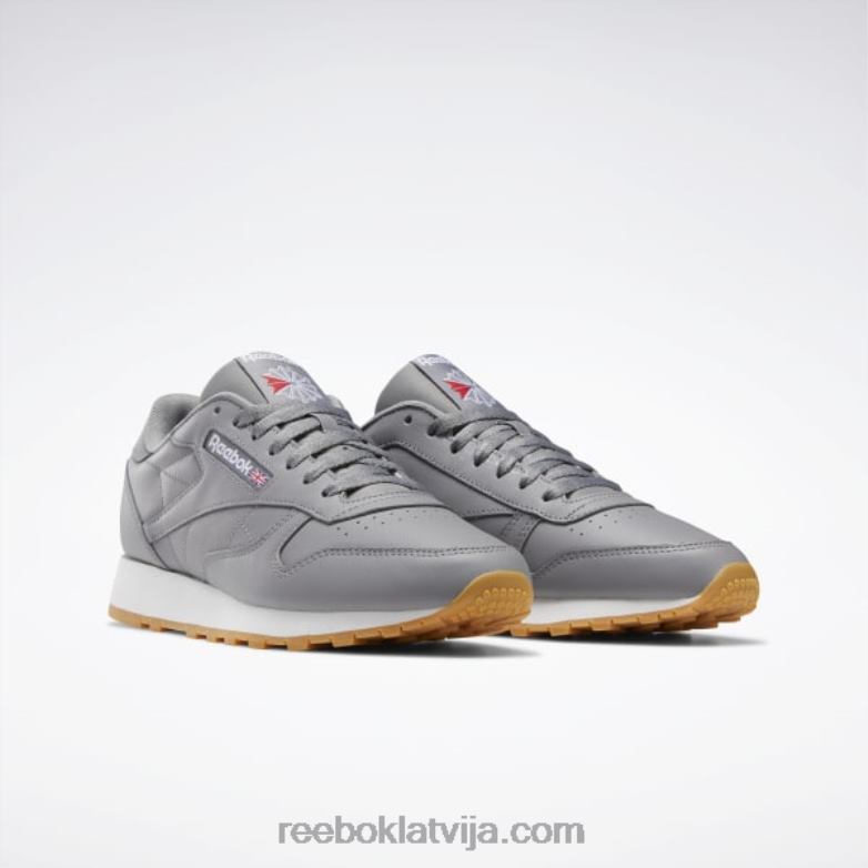 klasiskas ādas kurpes0T464148 Reebok tīri pelēka 5/ftwr balta/reebok gumijas gumija-03