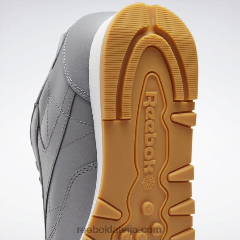 klasiskas ādas kurpes0T464148 Reebok tīri pelēka 5/ftwr balta/reebok gumijas gumija-03