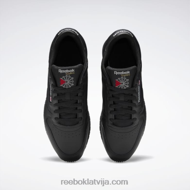 klasiskas ādas kurpes0T46437 Reebok kodols melns/tīri pelēks 5
