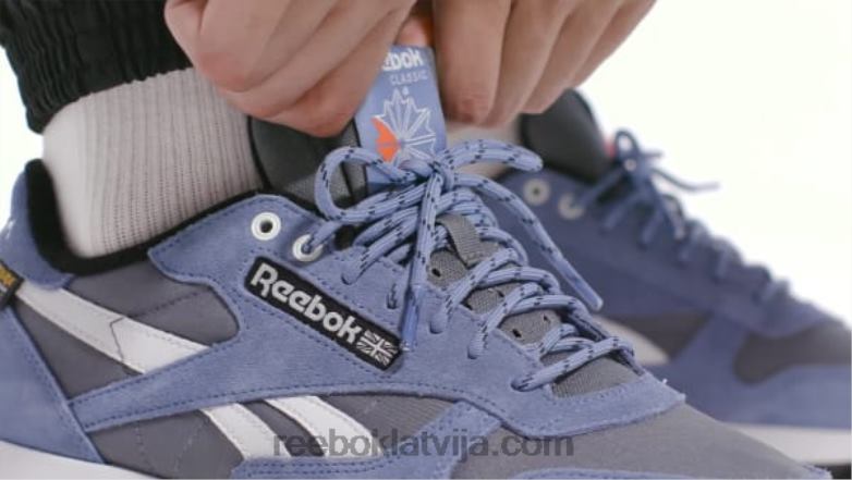 klasiskas ādas kurpes0T46439 Reebok auksti pelēks 6/zils šīferis/melns kodols