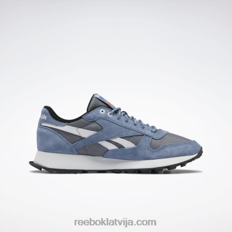 klasiskas ādas kurpes0T46439 Reebok auksti pelēks 6/zils šīferis/melns kodols