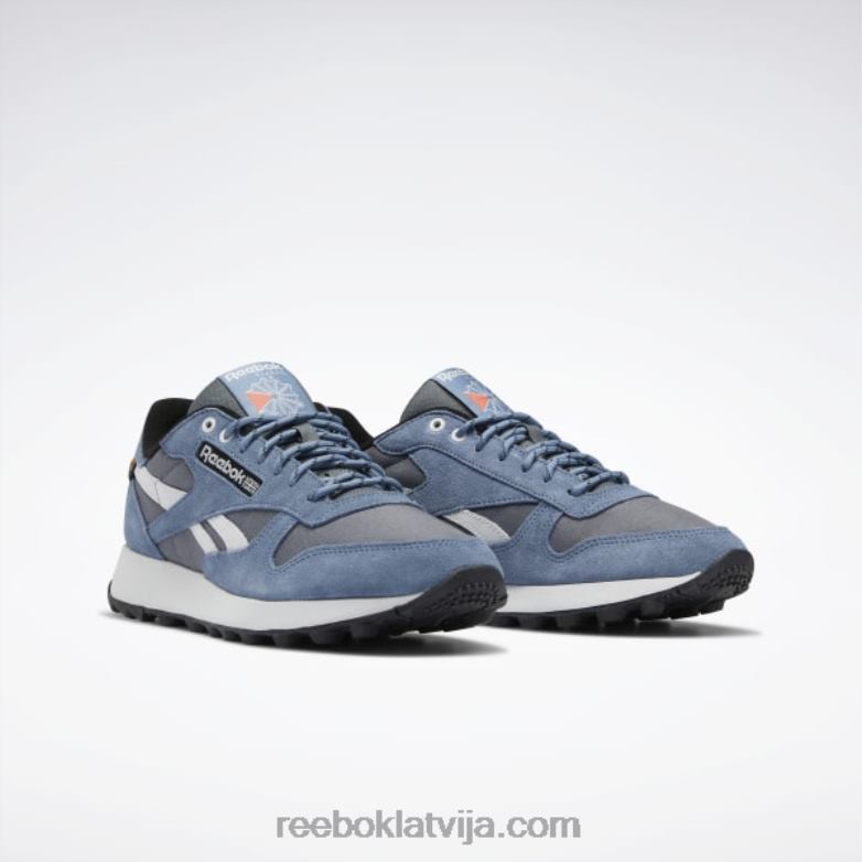 klasiskas ādas kurpes0T46439 Reebok auksti pelēks 6/zils šīferis/melns kodols