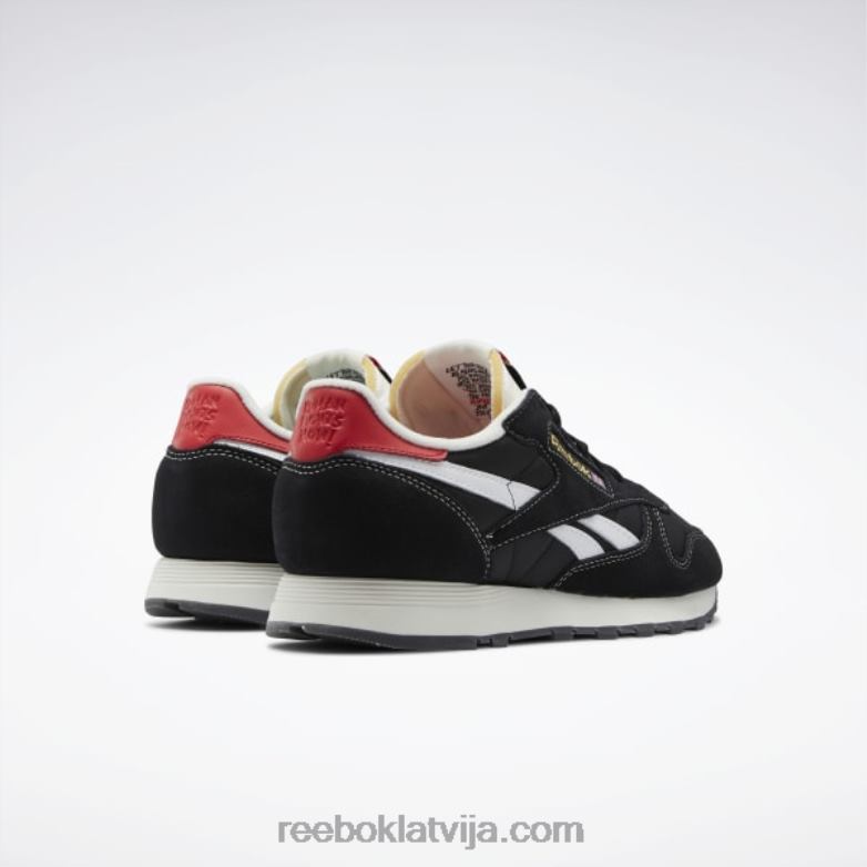 klasiskas ādas kurpes0T464530 Reebok kodols melns/ftwr balts/vektorsarkans