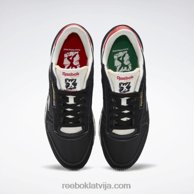 klasiskas ādas kurpes0T464530 Reebok kodols melns/ftwr balts/vektorsarkans