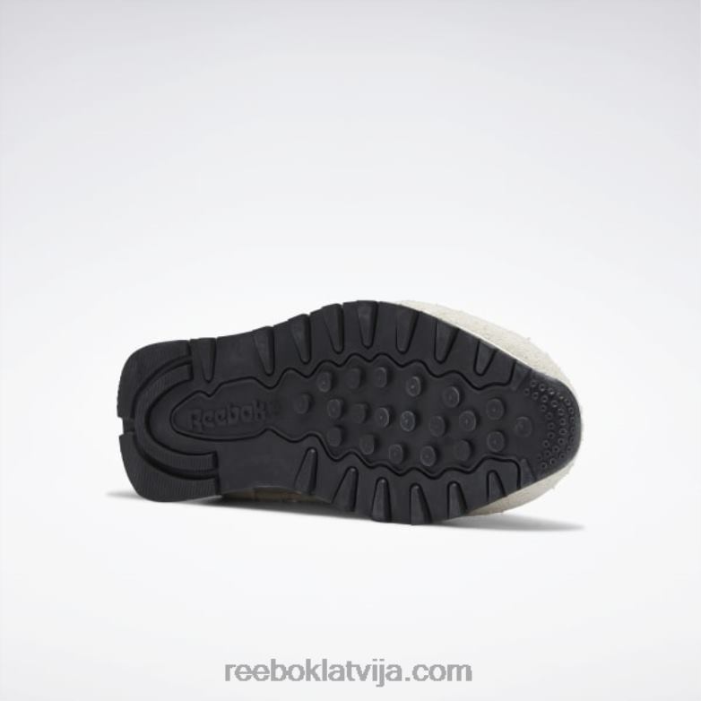 klasiskas ādas kurpes0T46458 Reebok moderna bēša/alabastra/klasiskā bordo