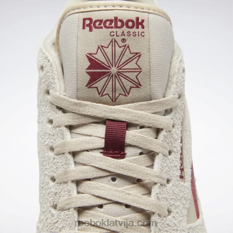 klasiskas ādas kurpes0T46458 Reebok moderna bēša/alabastra/klasiskā bordo